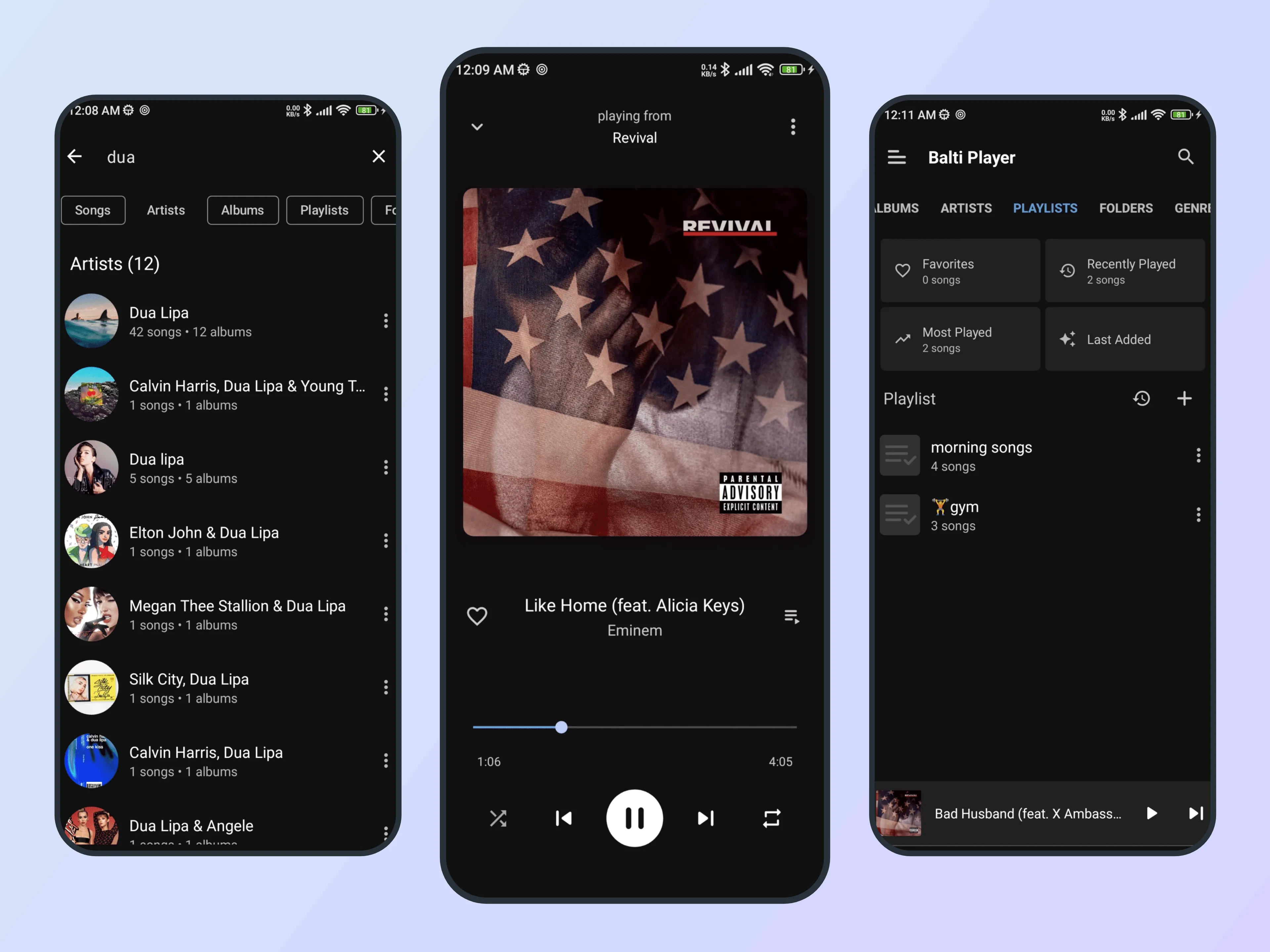 Project_ScreenShot_Music Player